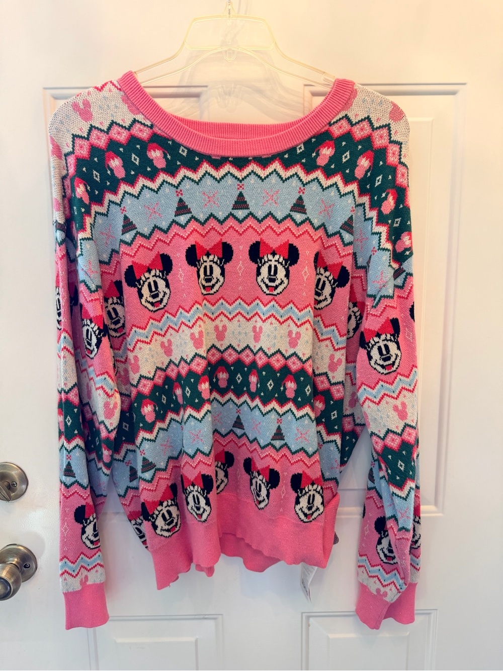 Disney - Pink - Minnie Mouse Sweater